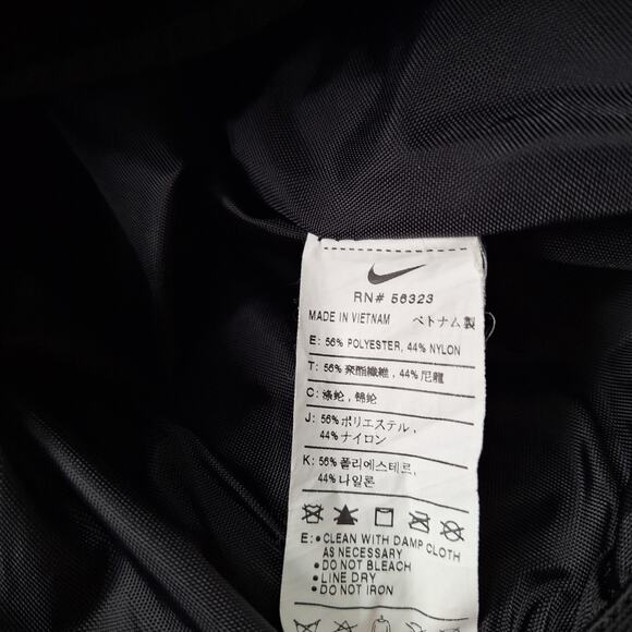 Nike Escape Sample Messenger Bag Blue Floral Embroidered Shoulder Laptop Book - Picture 11 of 11